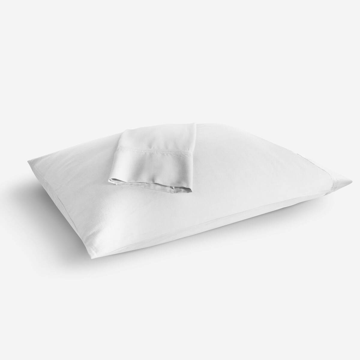 5498898fbbd09a81ccfb8e66128e21f3 Hyper-Linen Pillowcase Set - Bright White / King - Image 1