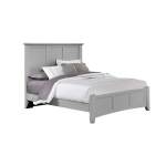 Bonanza Full ,queen, & King Mansion Bed - Grey Finish - BB26-558/855/922, BB26-668/866/922/MS1