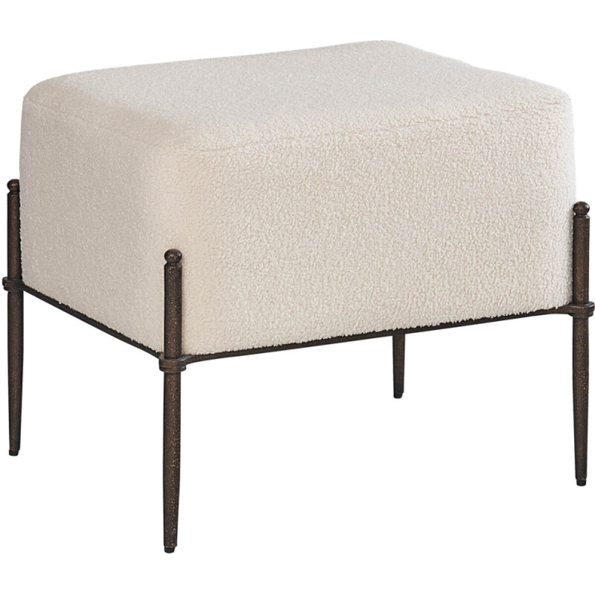 55653bfd64f9189fbed0b3d3bc22bf65 Caroline Shearling Natural Stool - Image 1