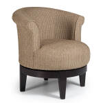 Attica - Swivel Barrel Chair - Espresso - 2958E - Image 3