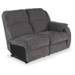 Roman Glass Right-Arm Facing Reclining Loveseat - Image 5