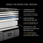Beautyrest Black Series One 14.25" Medium Mattress -Cal King Split - Image 3