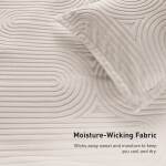 Performance® Duvet & Sham Set - Racetrack - Cream / King - Image 5