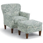 Saydie - Traditional Club Chair - Espresso - 4030E - Image 3