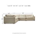 Elyza 5-Piece Sectional - Image 6