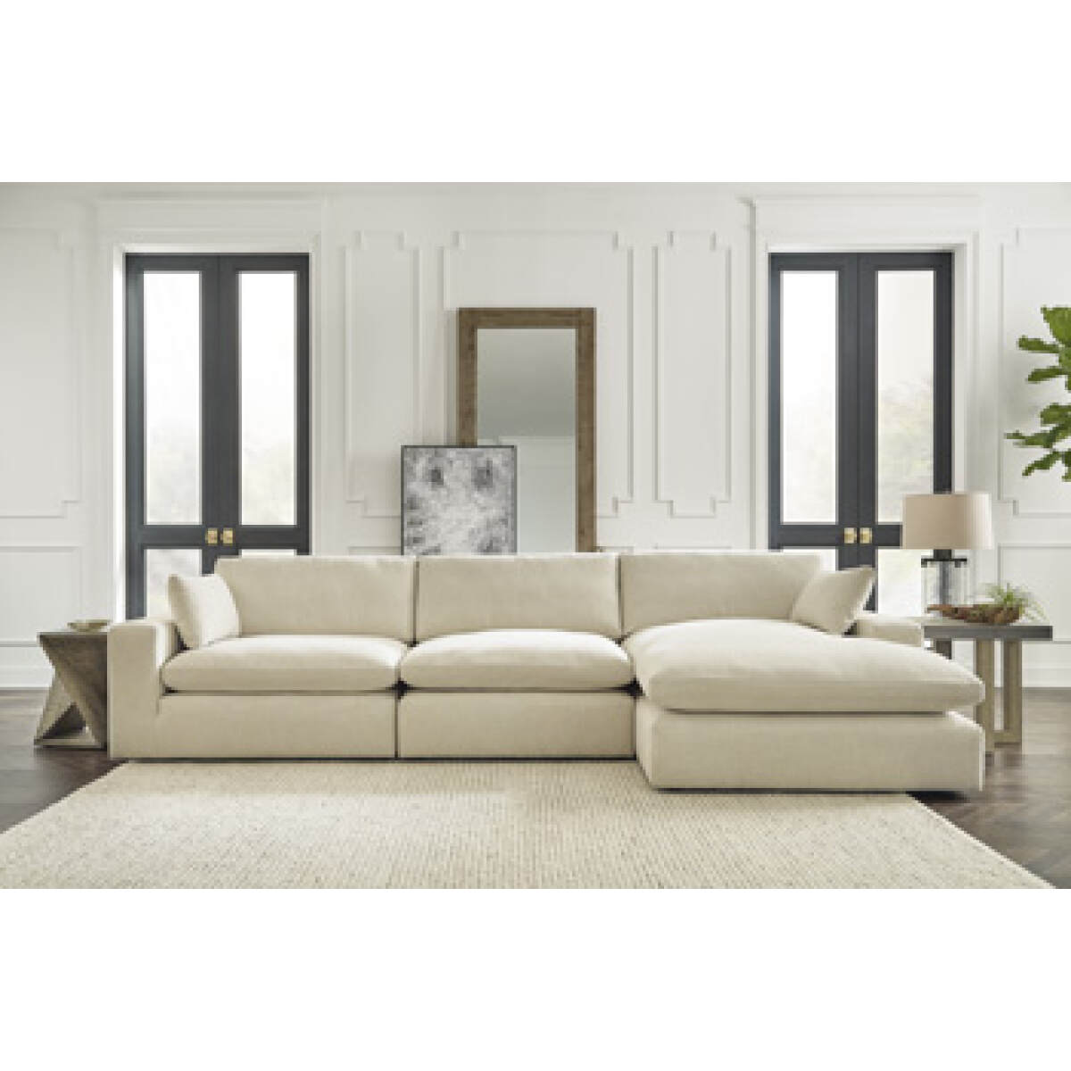 576e087c357024e8c66eec2638bdbc95 Elyza 3-Piece Sectional with Chaise - Image 1