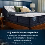 iComfortPro Chelsea 12" Latex Foam Medium Mattress Low Profile Set -Queen - Image 9