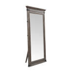 Forge Tall Mirror | Brushed Steel