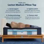 Serta Perfect Sleeper X Quilted Hybrid Mattress - Level One Medium Pillow Top / Twin XL - Image 4