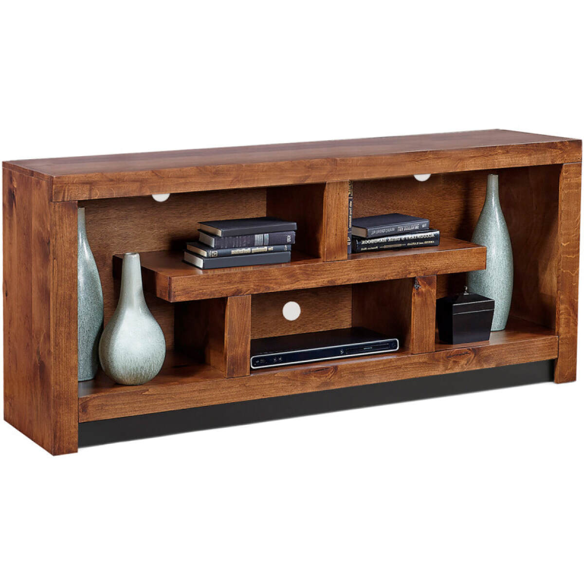 59250ef8189153e4ef26d22d3f50ff67 Contemporary Alder 60" Console - Image 1