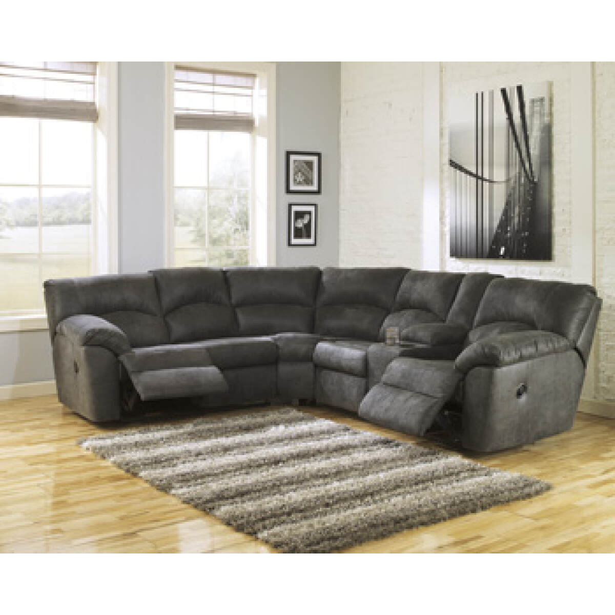 59d07f7a00b2588d3dda40cf0158ab9f Tambo Left-Arm Facing Reclining Loveseat - Image 1