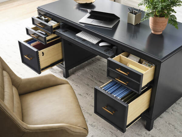 Alexander 66" Executive Desk - Image 6