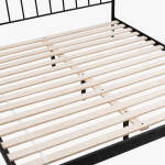 Transitional Queen Metal Bed - Image 5