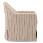 Meg - Classic Slipcovered Look Swivel Chair - 1108 - Image 7
