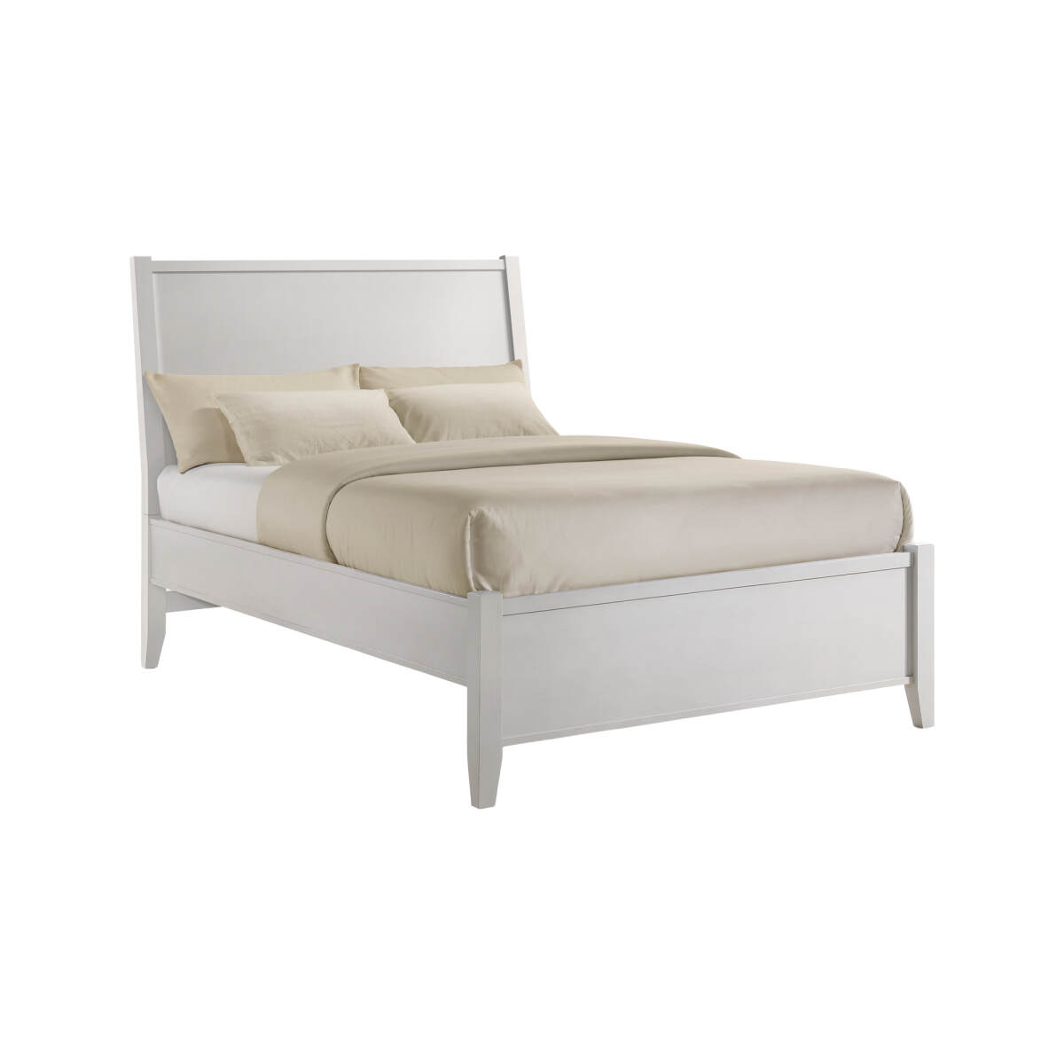 5ce64bfa4d281f2806b0bca6de14e24a Andover Full Panel Bed | White - Image 1