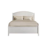 Andover Queen Arched Bed | White - Image 3