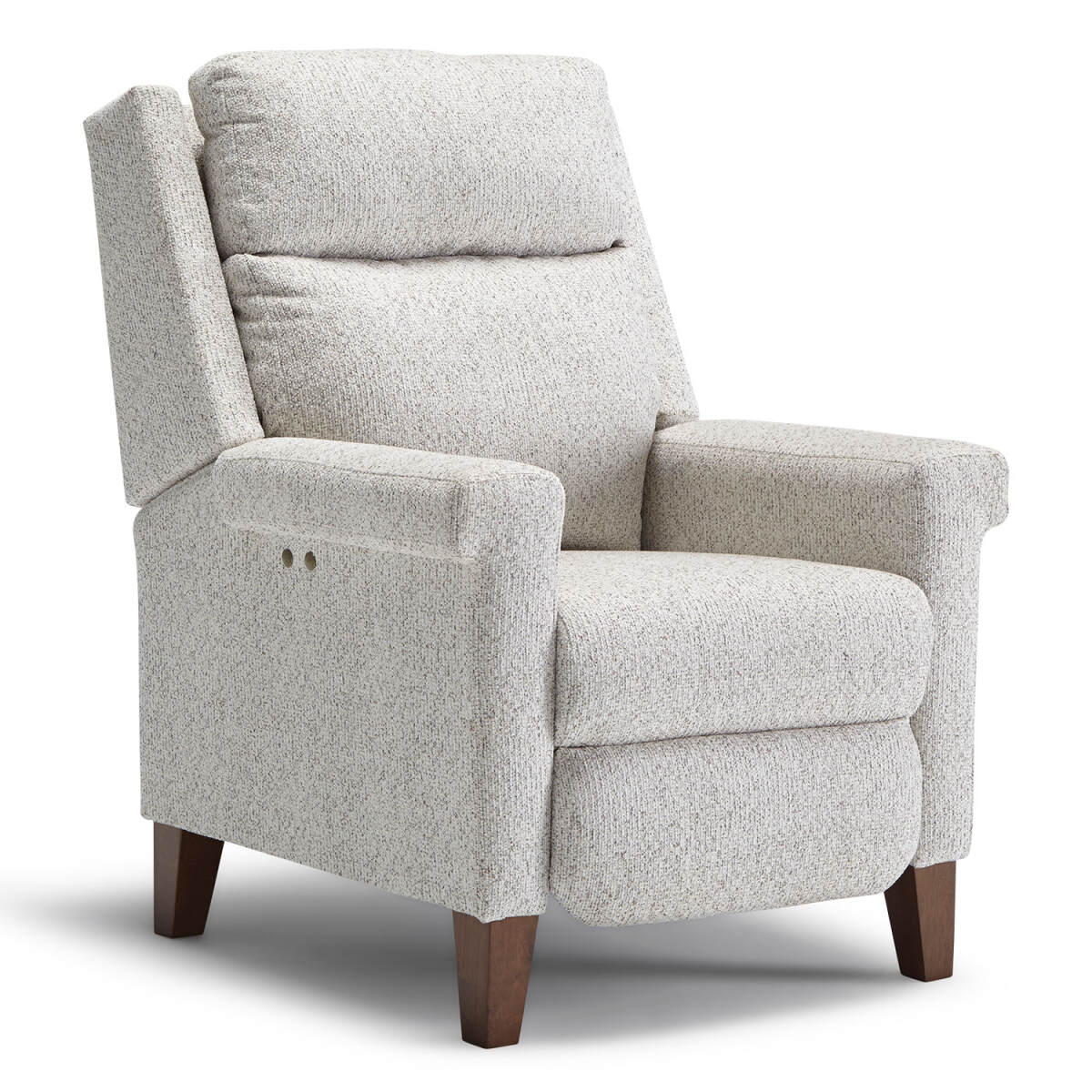 5d121c3a1d42ebe5efb0d2ce1d250100 Prima - High-leg Recliner - Dark Walnut - 3L40DW - Image 1