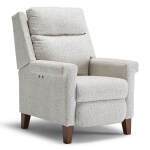 Prima - High-leg Recliner - Dark Walnut - 3L40DW