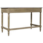 Provence Writing Desk W/ Marble Top - Image 4