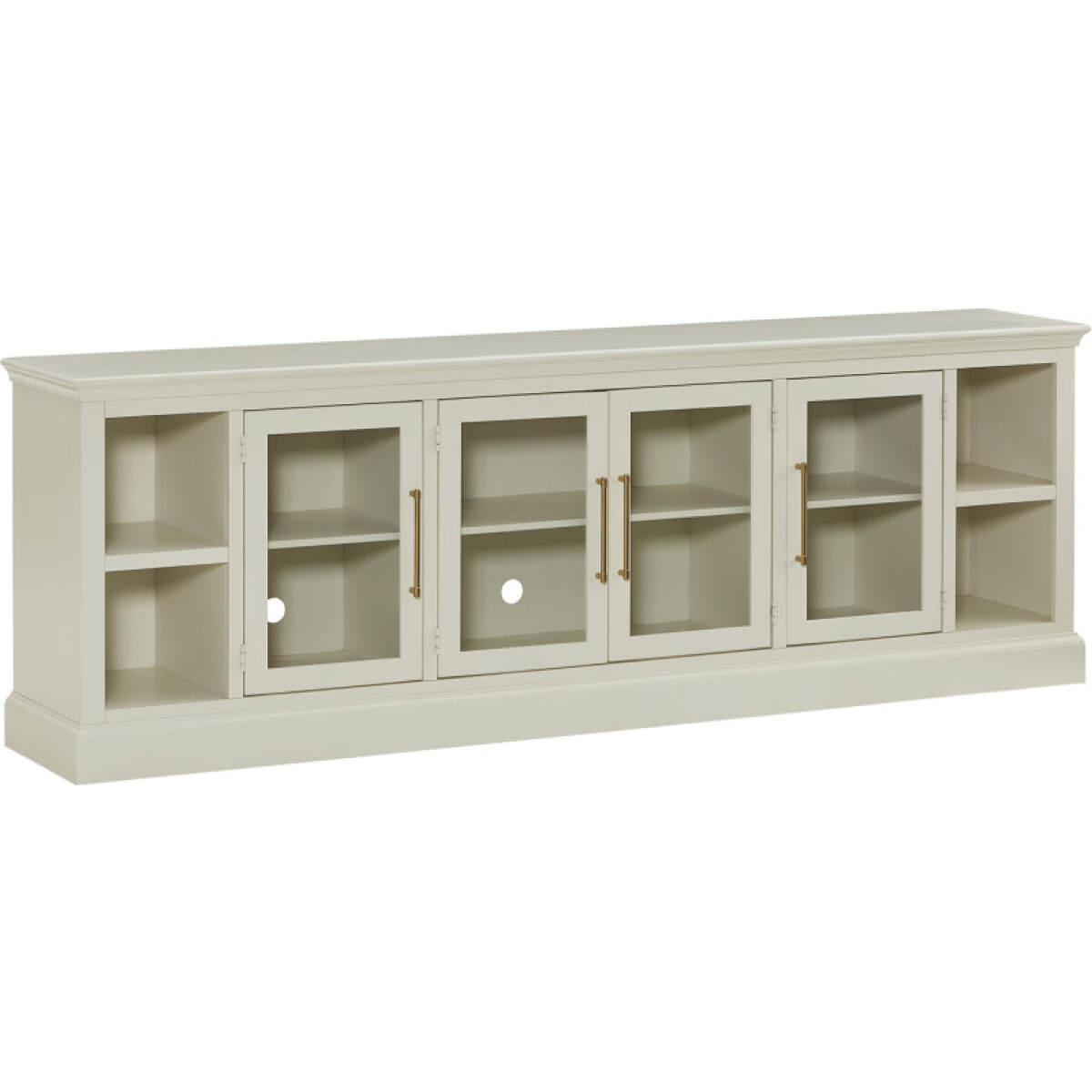 5d6ce325273115638ac00a346665fb79 Byron 98" Console W/ 4 Doors MBB1270-BLK - Image 1
