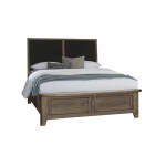 Woodbridge Upholstered Bed With Storage -black - 820-551-053-050B-502-555; 820-661-063-066B-502-666