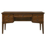 San Mateo 62" Half Ped Desk | Tuscan - Image 3