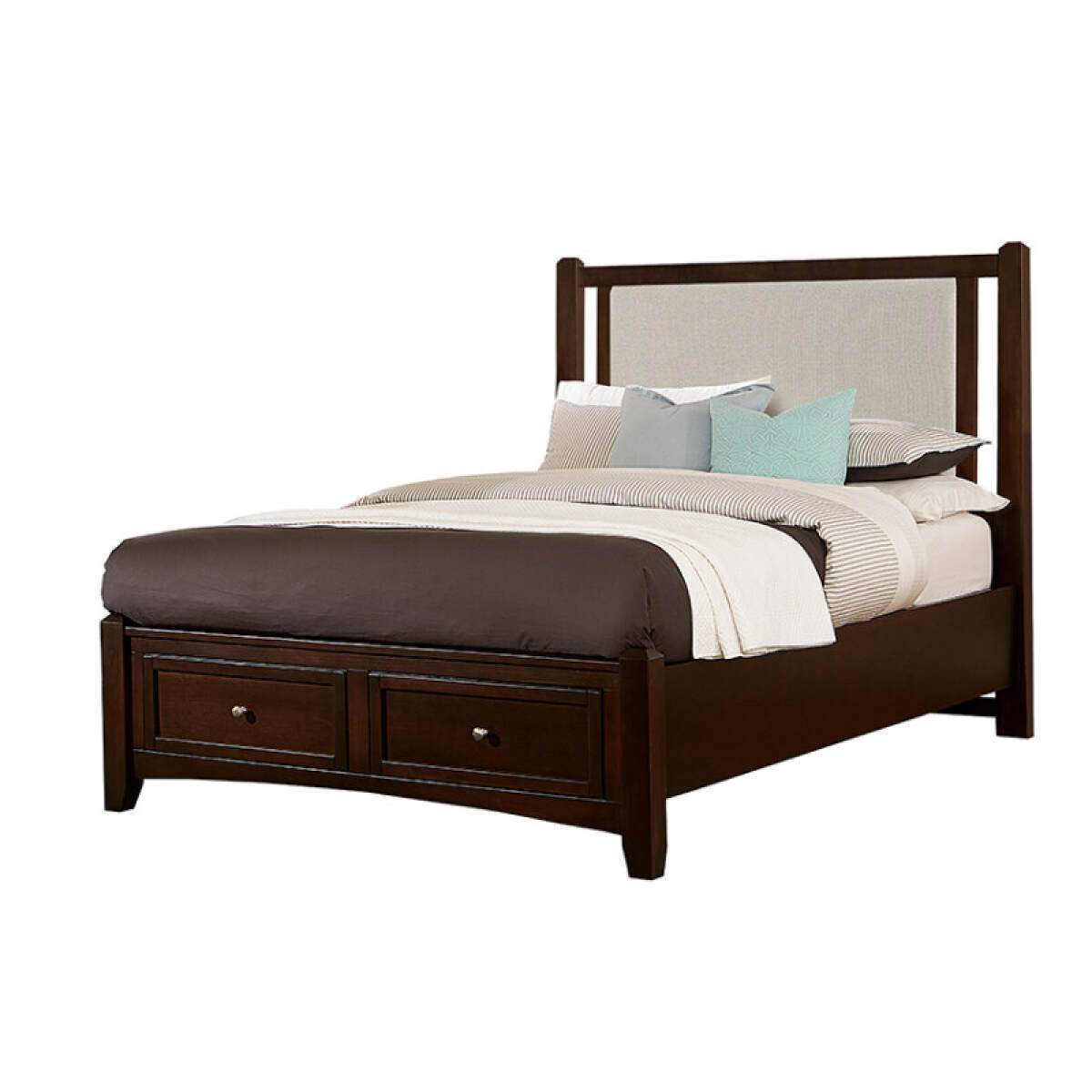 5f3ac2c2970601177abf8adedbde13d3 Bonanza Upholstered Storage Bed - Grey - BB27-551-054-050B-502-555 - Image 1