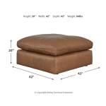 Emilia 5-Piece Sectional and Ottoman - Image 25