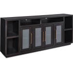 Perry 84" Console W/ 4 Doors MAA1260-BLK