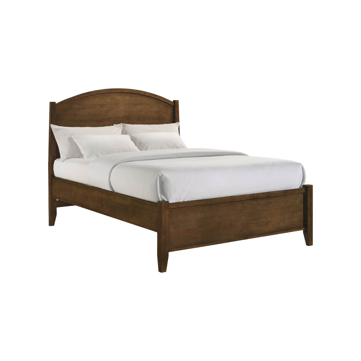 61874d38c404b4e3c6448a0a53485c3f Andover Full Arched Bed | Walnut - Image 1