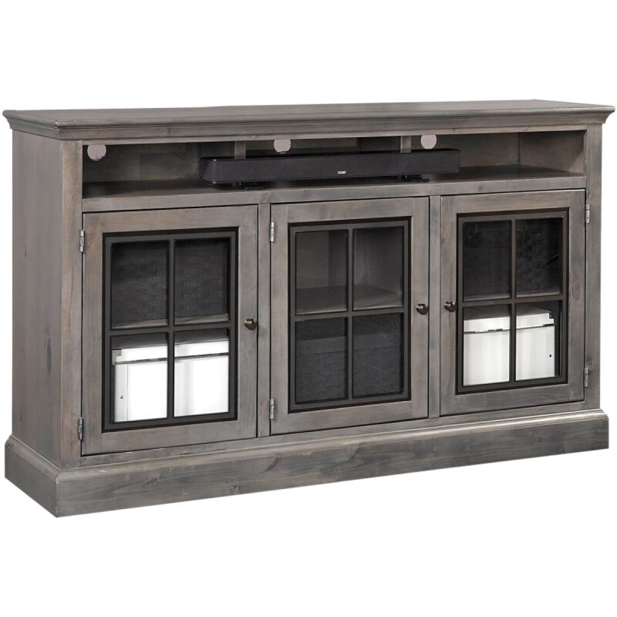 6242d893293c391ea96dc4ef81a4a244 Churchill 66" Highboy Console W/ 3 Doors DR1243GRP1 - Image 1