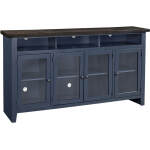 Eastport 74" Highboy Console W/ 4 Doors