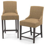 Eliella - 24" & 30" Barstools - Dark Walnut - 8840DW/24 - Image 9