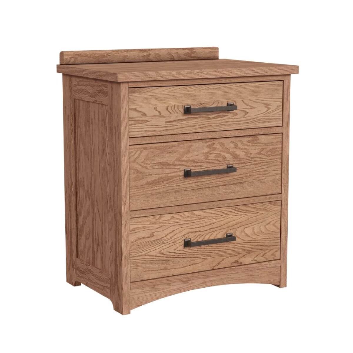 635f208c2b60b6dadfe5d7b9db1c2c7d Oak Park Nightstand | Taupe - Image 1
