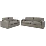 Dramatic Sofa and Loveseat