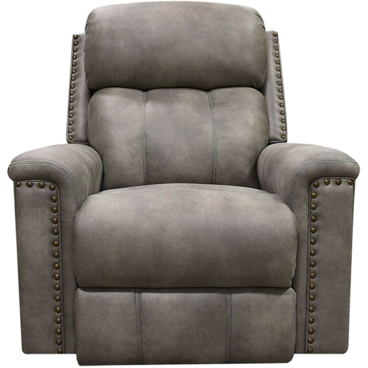 645dcd740d358d50842c7f9acfc7e0a5 Swivel Glider Recliner With Nails - Image 1
