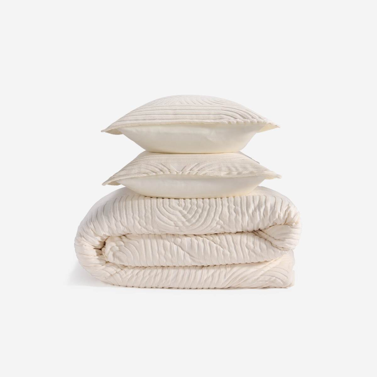 6575227c25df972a0a42441acf6c41f8 Performance® Duvet & Sham Set - Racetrack - Cream / Queen - Image 1