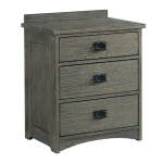 Oak Park Nightstand | Pewter