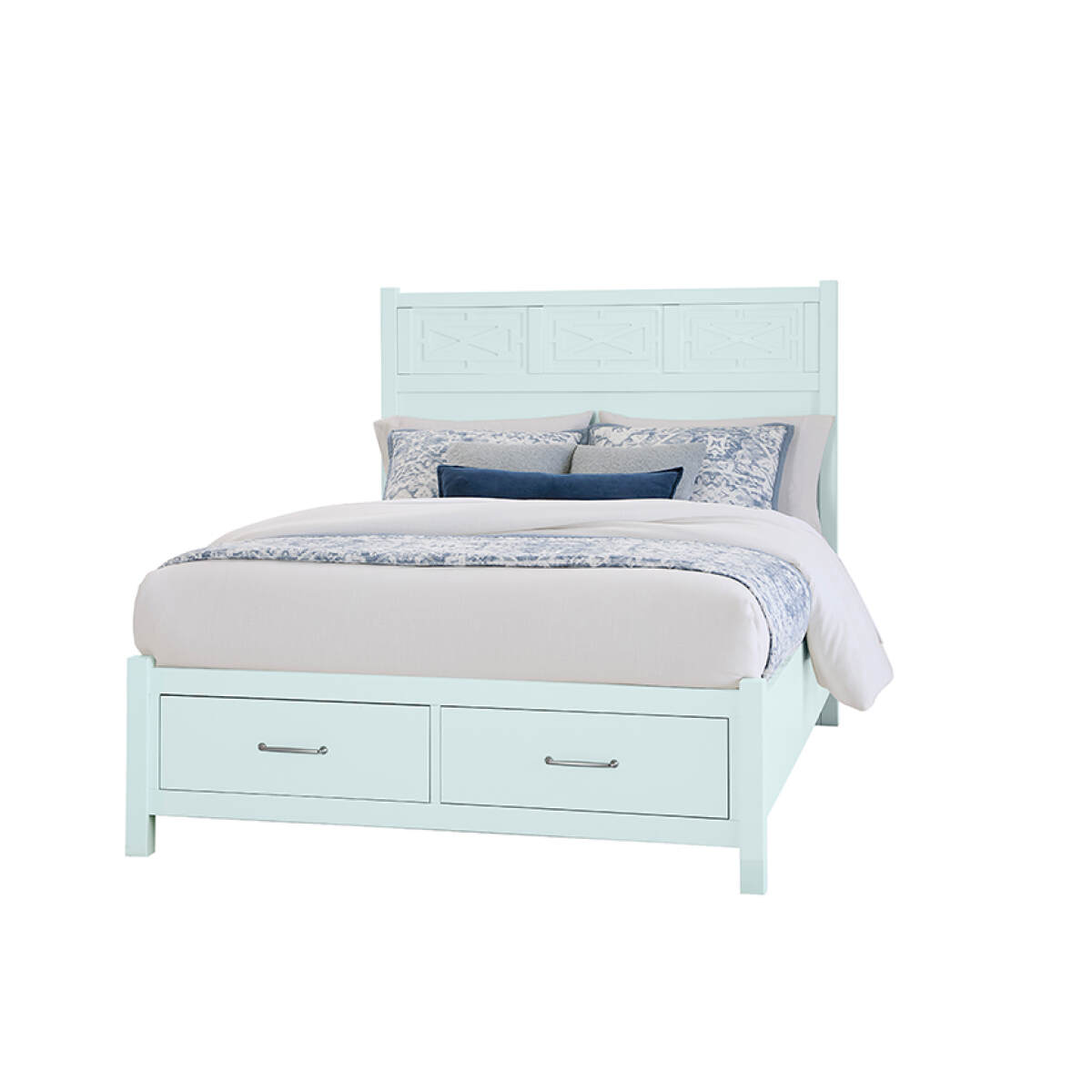 65c97d5601cf4bfbb6f89c6bf12d23fd Tide & Timber Fretwork Bed With Storage Footboard - 835-557-050B-502-555T,835-667-066B-502-666T - Image 1