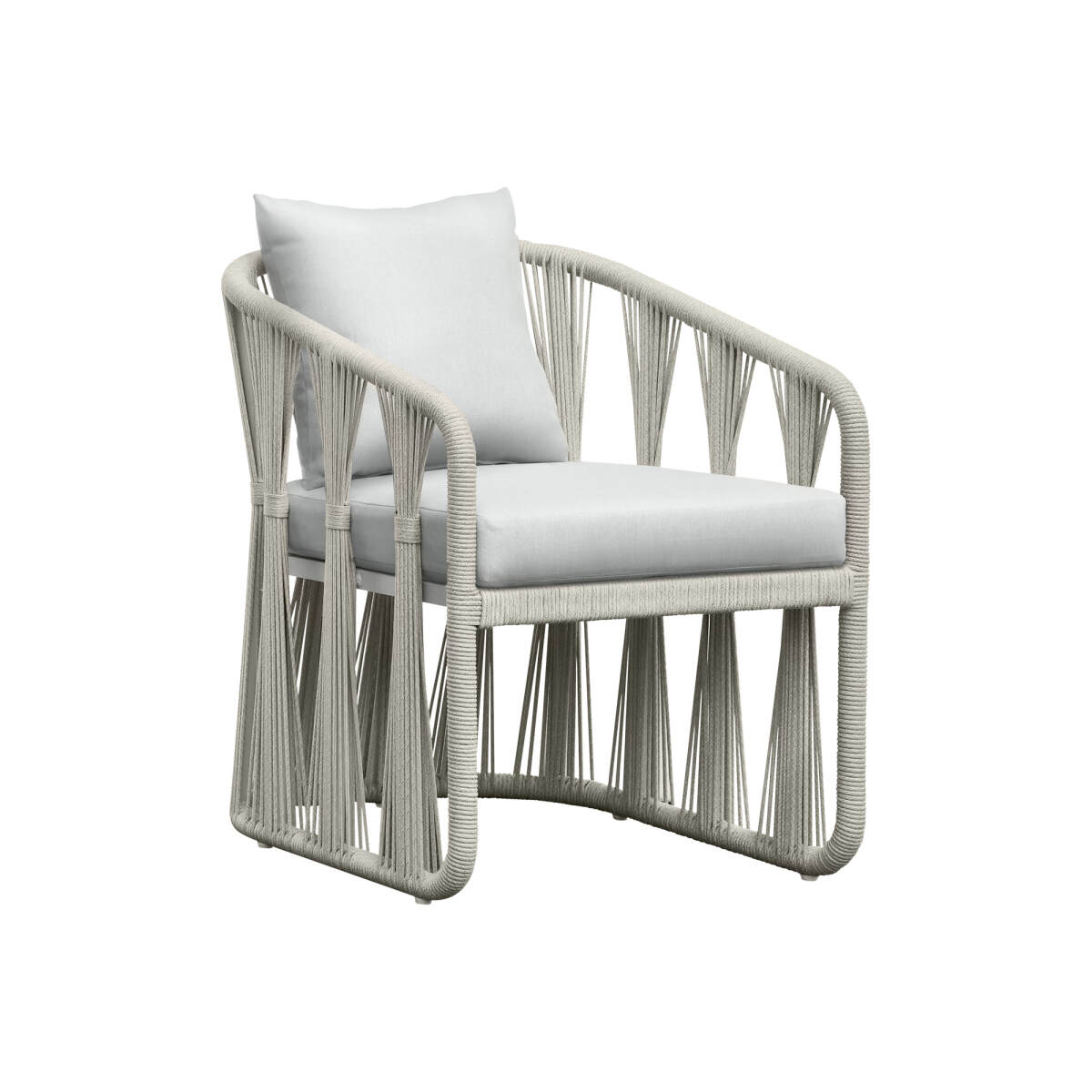 6654def3459dd3cf54ddb4758633d811 Alexa Outdoor Dining Side Arm Chair - Image 1