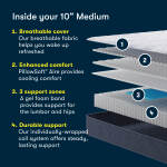 Serta Perfect Day 10" Medium Mattress in a Box -California King - Image 3