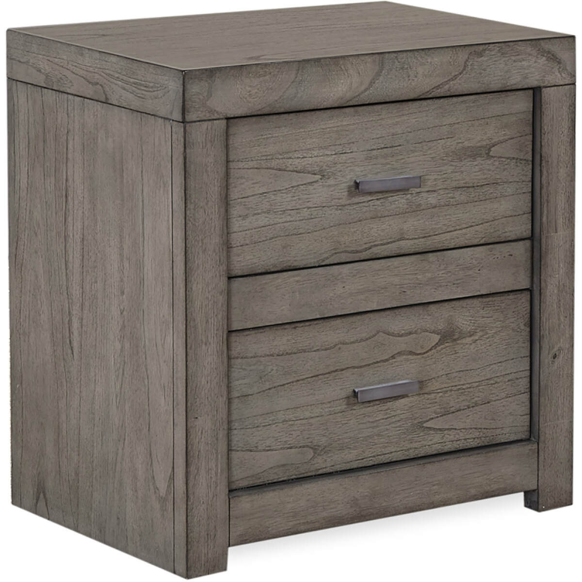 66e6cc68e0c29c8620d44c09691296e4 Modern Loft 2 Drawer Nightstand IML-450-GRY-2 - Image 1