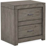 Modern Loft 2 Drawer Nightstand IML-450-GRY-2