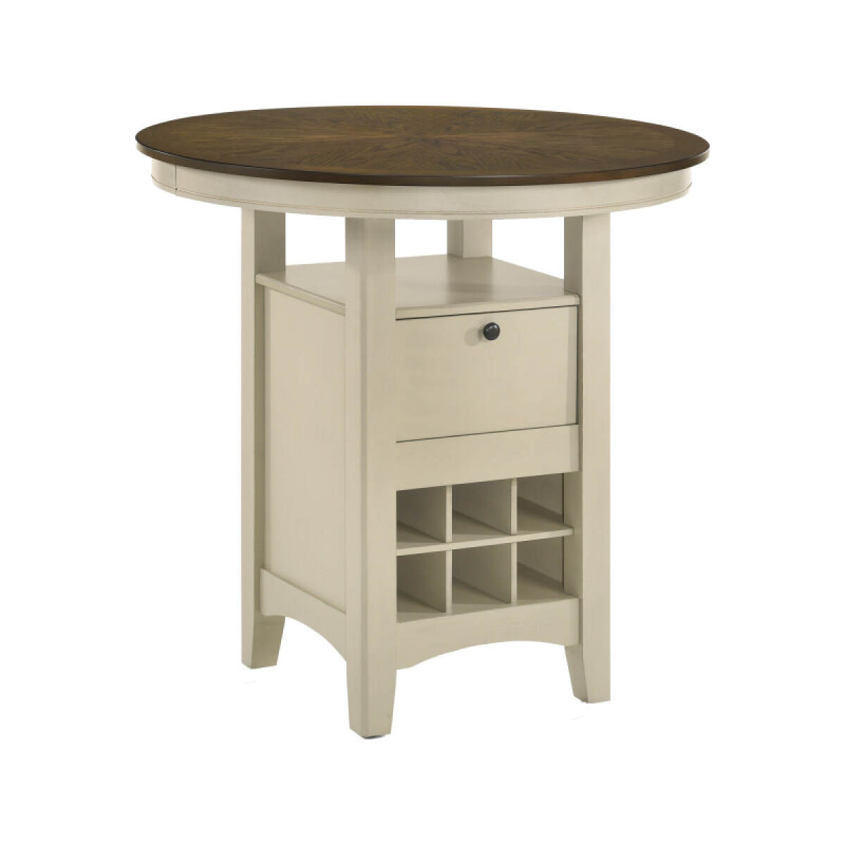 678deae43cd5edeb299e0ab483db5f01 Mission Casual Pub Table - Image 1