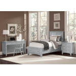 Bonanza Full, Queen, & King Mansion Storage Bed - Grey Finish - BB26-552-046B-302-444, BB26-558-050B-502-555, BB26-668-066B-502-666 - Image 3