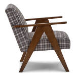 Bayden - Modern Sawhorse Accent Chair - Espresso - FS3180EP - Image 4