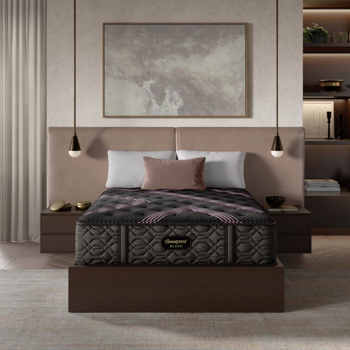 682ea1bf526dddc30599f74e38a48b27 Beautyrest Black - Series Two Medium / Twin XL - Image 1