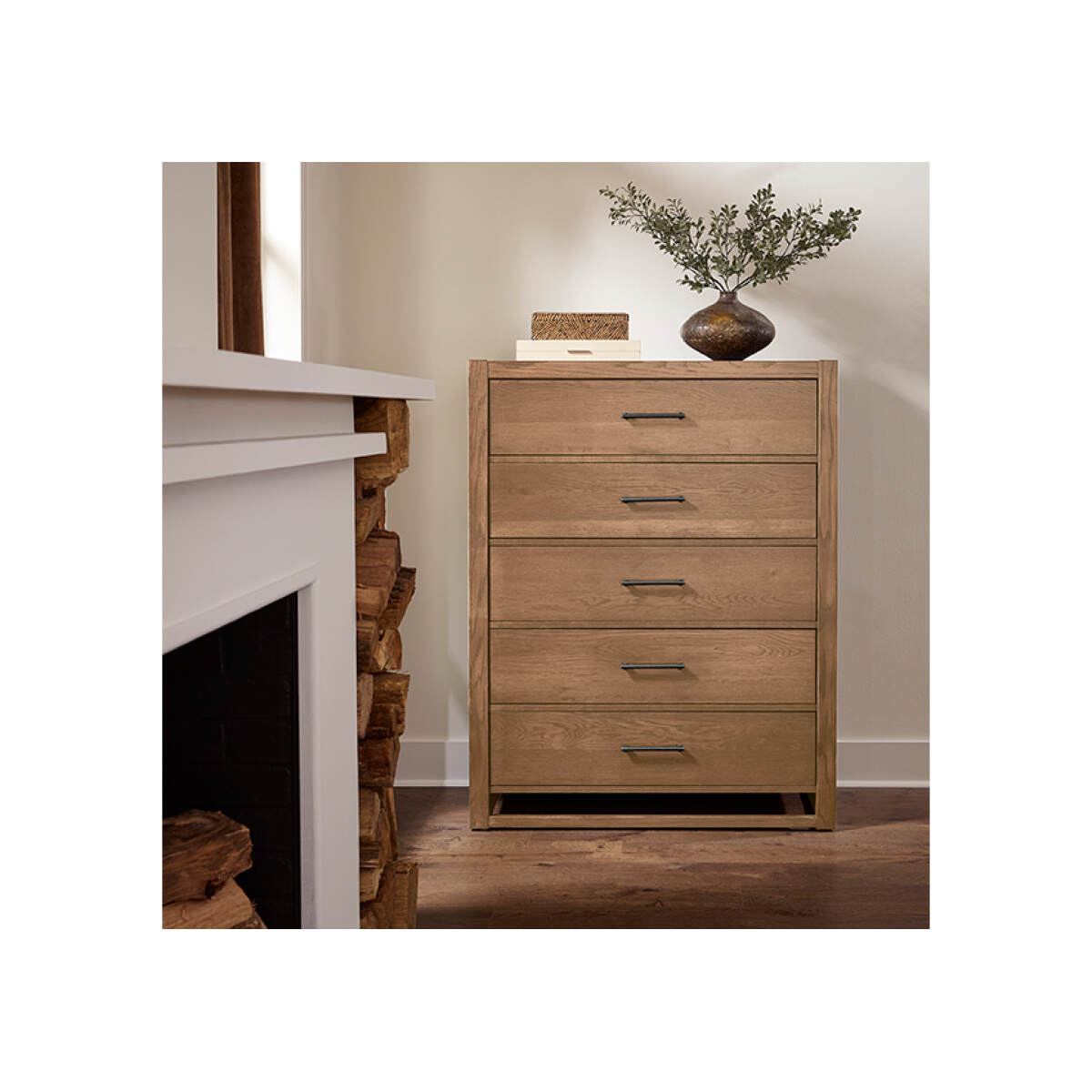 6849c738dc0fcfa108bd4cb67e1efdcc Lodge & Loft Chest - 5 Drwr - 842-115 - Image 1
