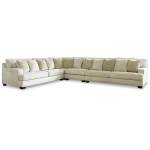 Rawcliffe 4-Piece Sectional with Ottoman - Image 4