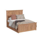 Oak Park Queen Captain's Bed w-12 Drawers | Taupe - Image 3